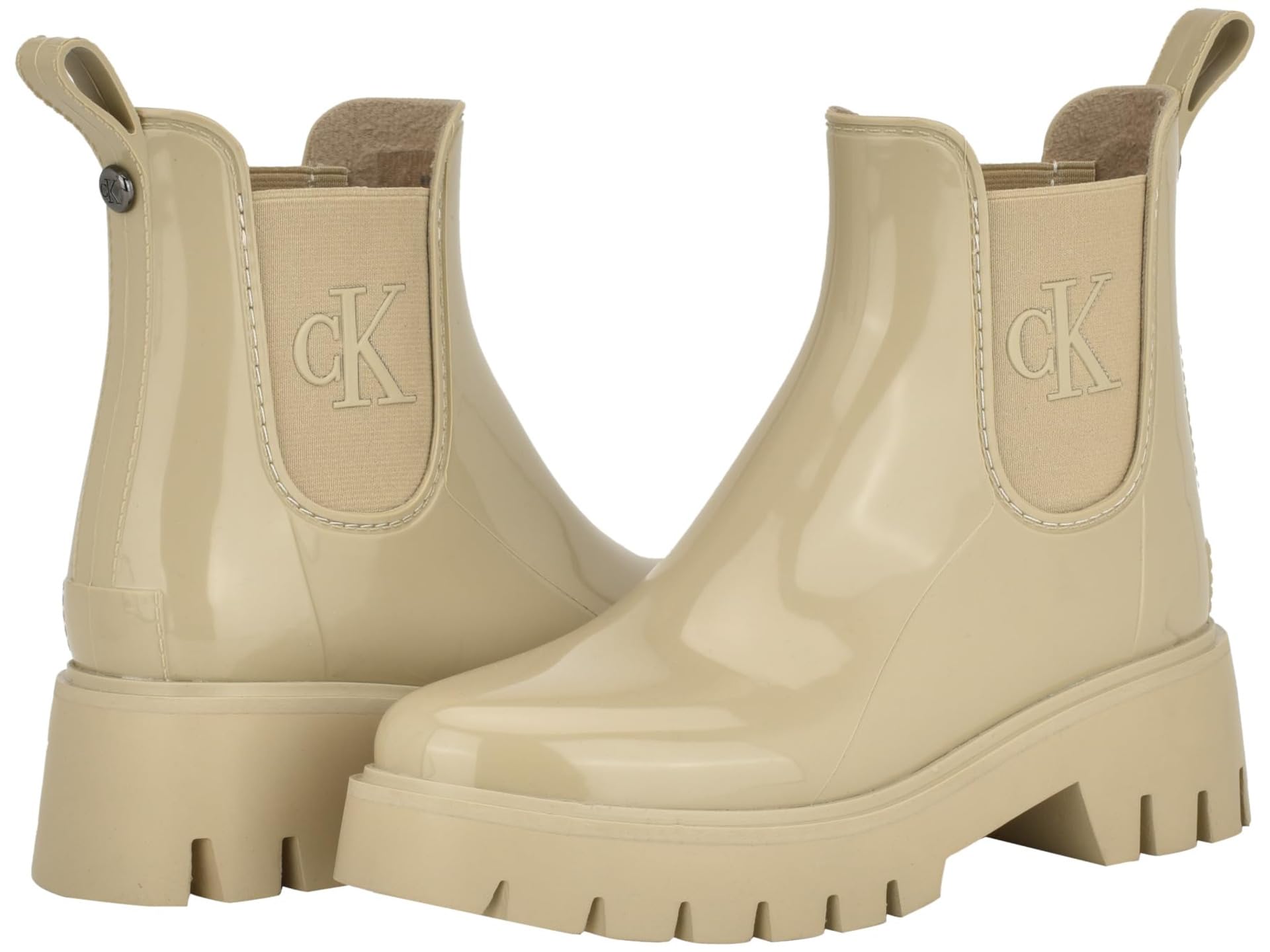 Calvin Klein Women's Chelsea Boots Shoes - Picture 2 of 6